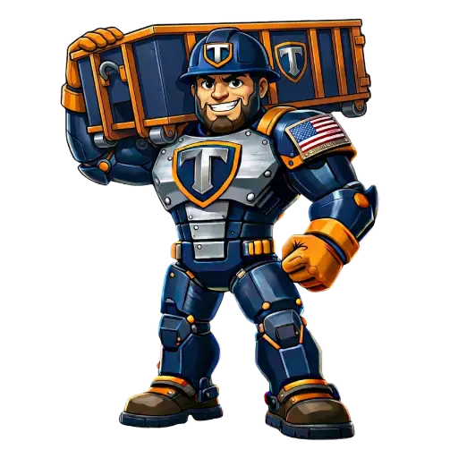 Trash Tanks mascot brand character