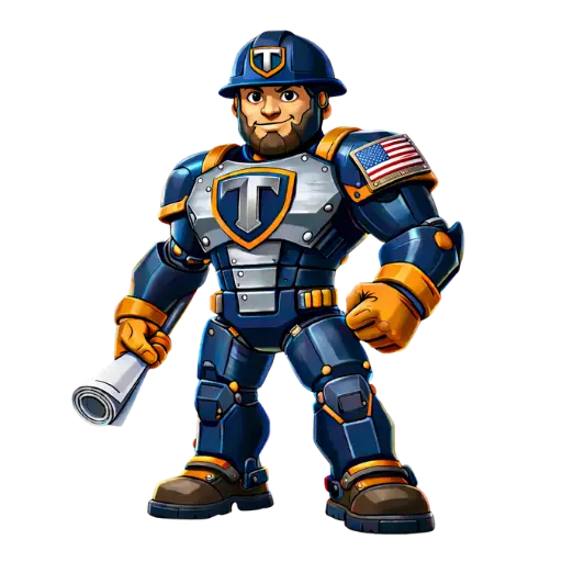 Trash Tanks mascot character